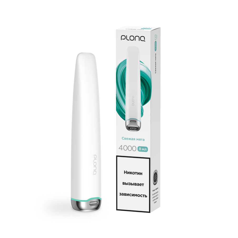 Plonq Plus Pro - Свежая Мята 4000 затяжек