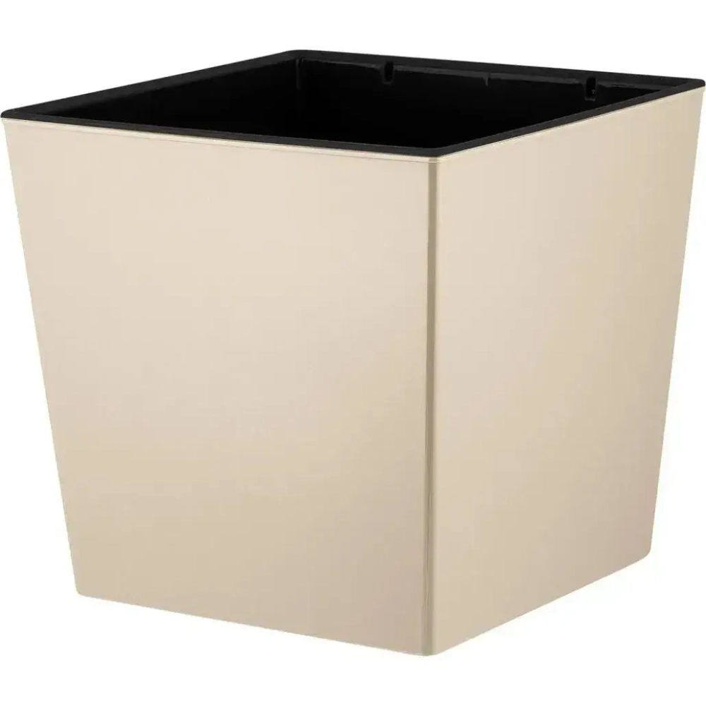 Горшок для цветов InGreen London CUBE 250 х 250 мм, 11,6 л c дренаж. вставкой калифорнийск