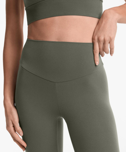 OYSHO Легинсы Comfortlux длиной до щиколотки с высокой посадкой, темный хаки