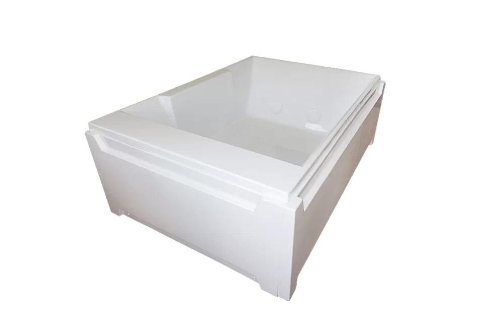 Акриловая ванна Royal Bath TRIUMPH RB665100SB 180х120 белая в сборе