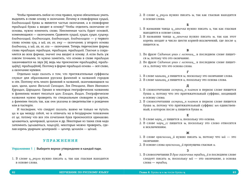 Неучебник по русскому языку. Орфография. Часть 1