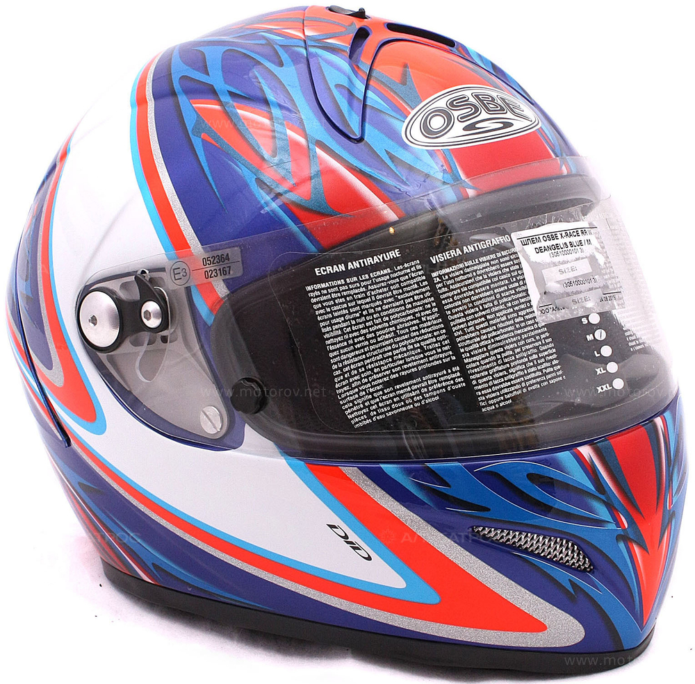 Мотошлем Osbe X-Race RR W. Deangelis