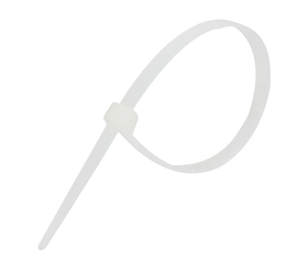 Стяжки пластиковые Cablexpert 760 мм х 9 мм, белые (100 шт.) NYT-760x9