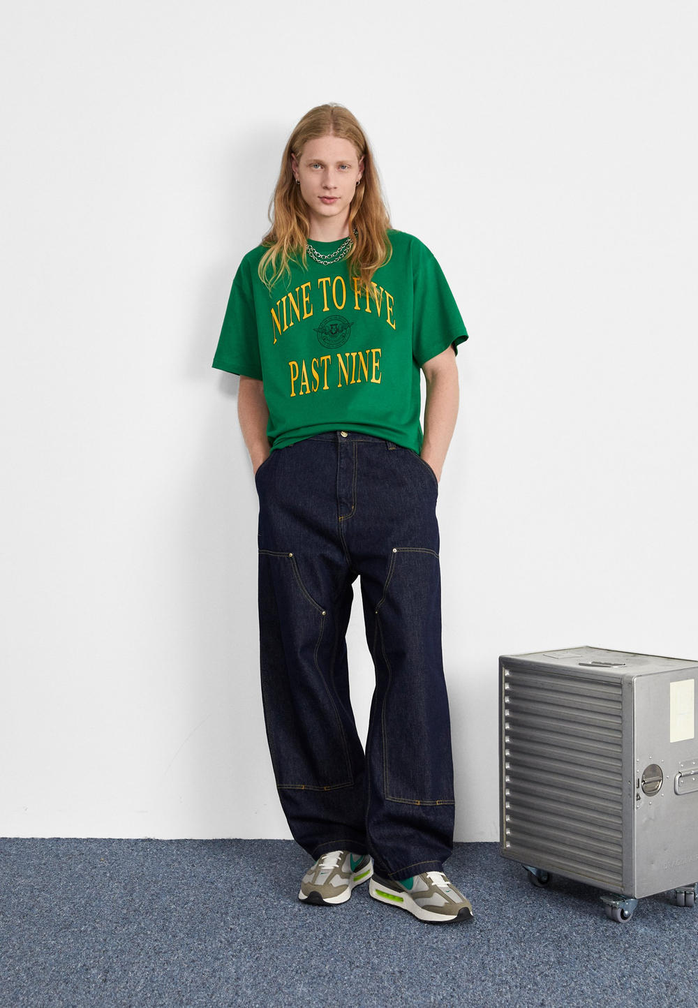 Carhartt WIP NASH PANT SMITH - Джинсы свободного покроя - Синий