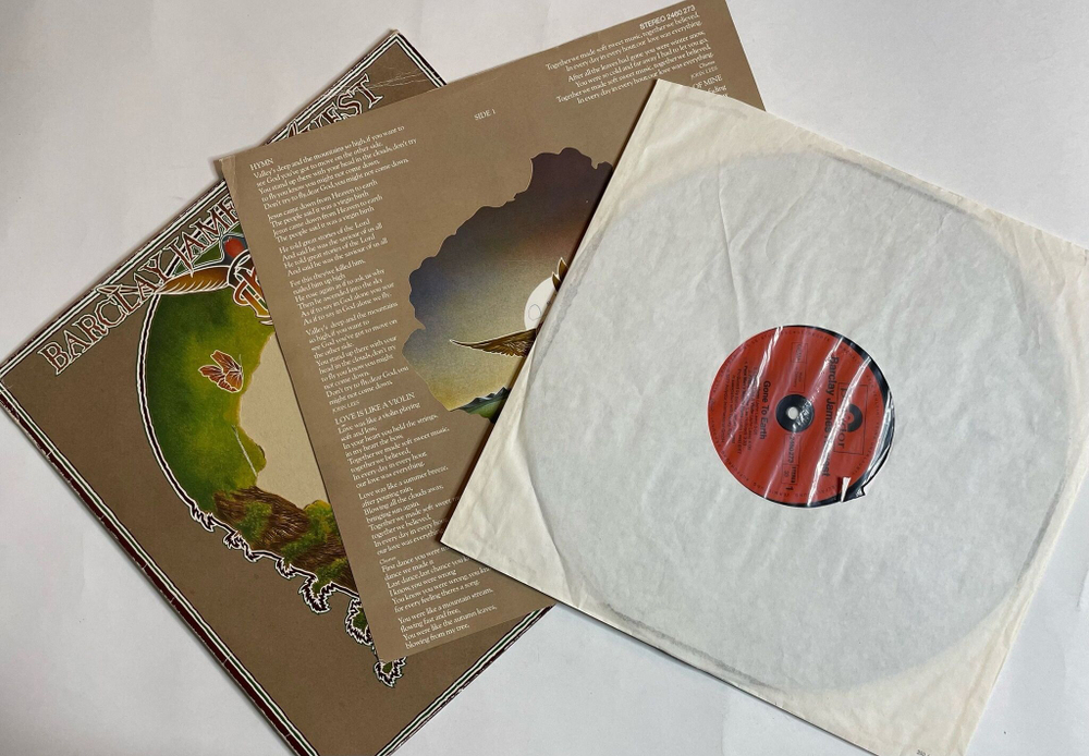Винтажная виниловая пластинка LP Barclay James Harvest Gone To Earth (Germany 1977) (EX)