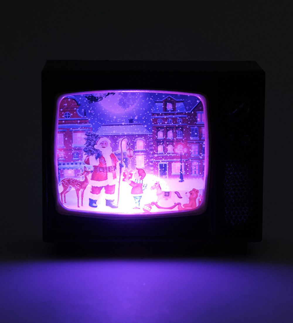 XM-839/1 Новогодний телевизор с подсветкой