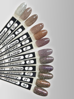 Capellis Гель лак для ногтей светоотражающий с блестками №08 15мл