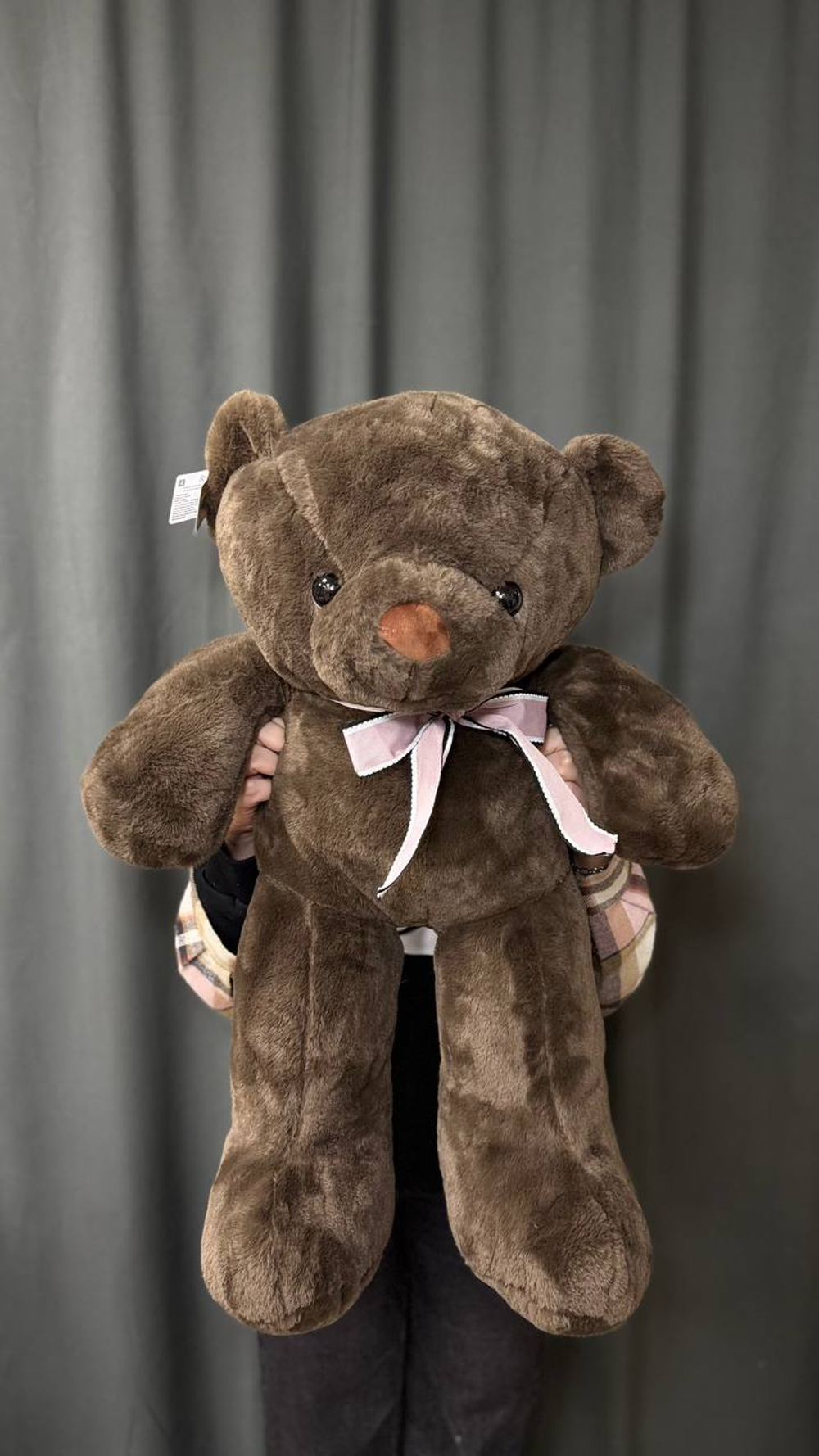 Медведь темно - коричневого цвета