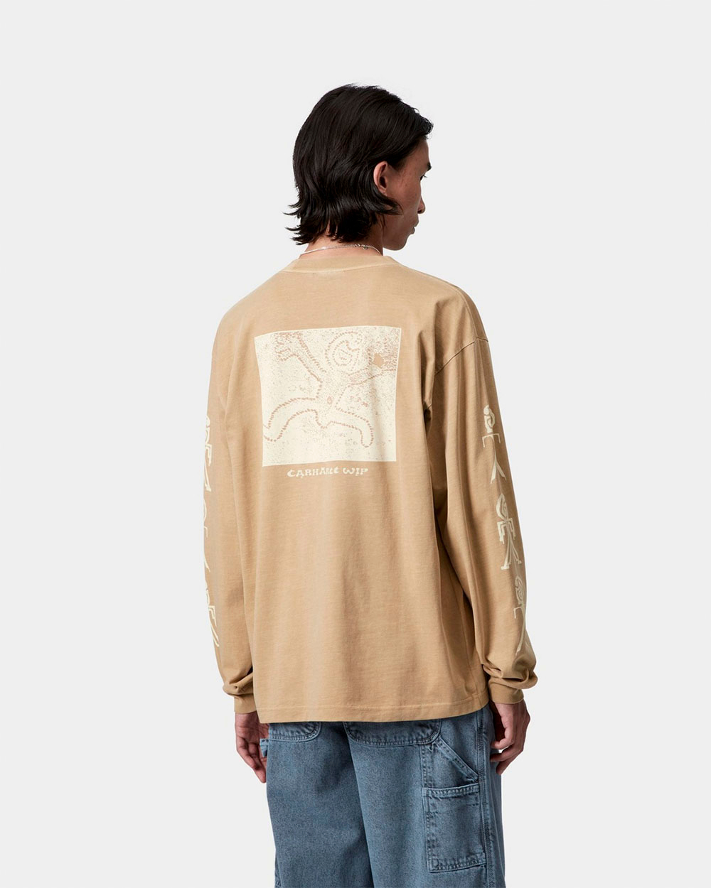 Лонгслив Carhartt WIP L/S Terrestrial T-Shirt