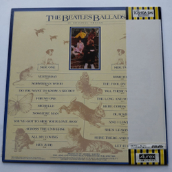 Винтажная виниловая пластинка LP The Beatles Ballads (20 Tracks) (Japan 1980) (Obi) Norwegian Wood