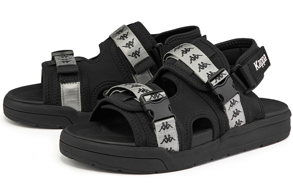 Kappa Beach Sandals Unisex Black