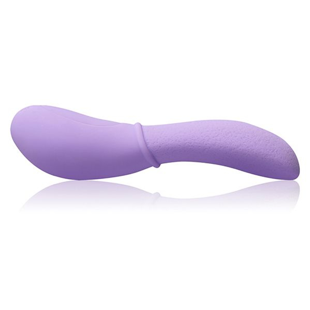 Сиреневый вибростимулятор Appetency Licking Tongue Vibe - 16,5 см. (Цвет: сиреневый)