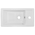 Комплект Тумба Azario KANTRI 45 450х250х775 подвесная, с раковиной Фостер 45, левая, белый глянец (CS00097244)