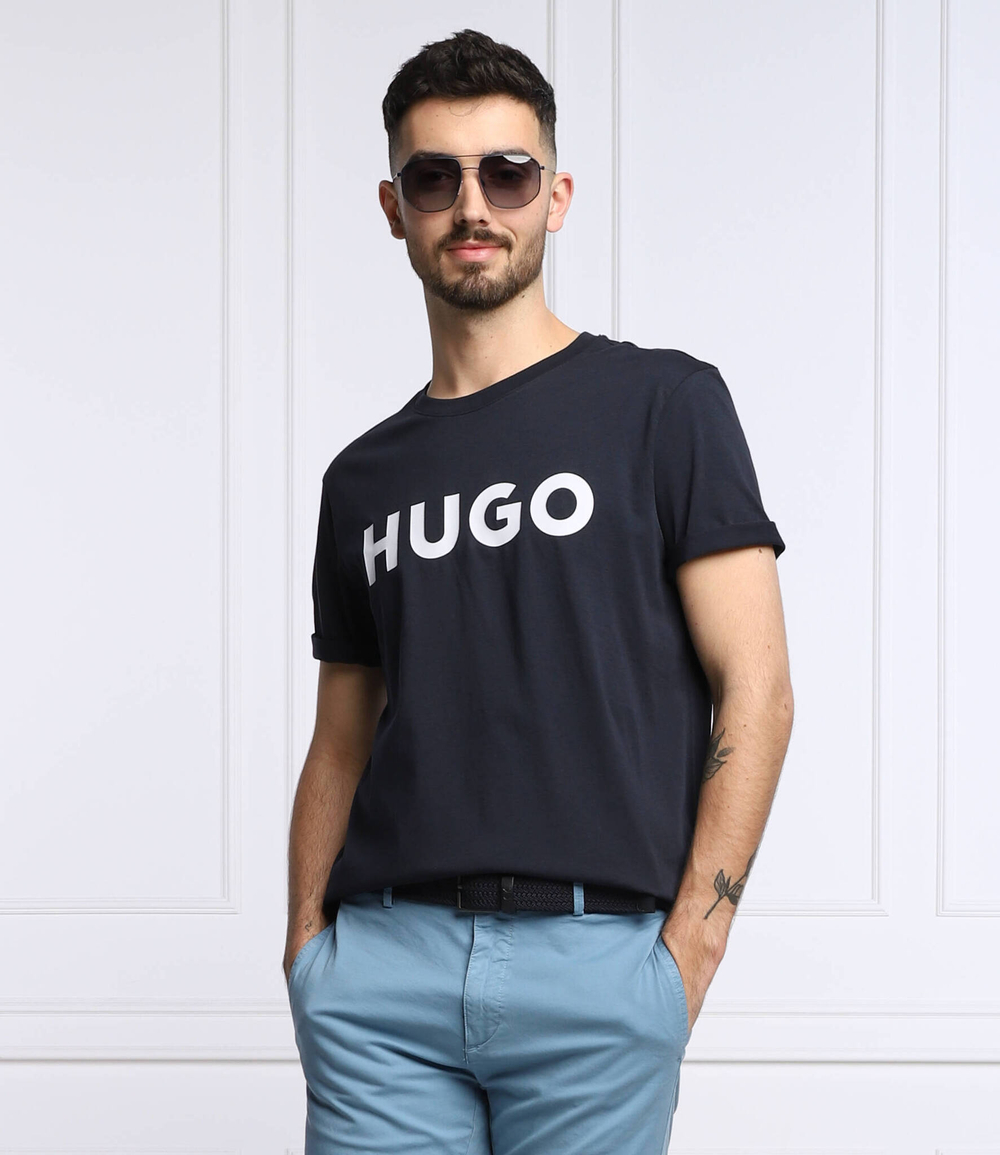 футболка dulivio HUGO - темно-синий(50467556)