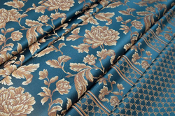 Жаккард Marguerite De Valois losange Rose / Маргарит де валуа лёзонж роз