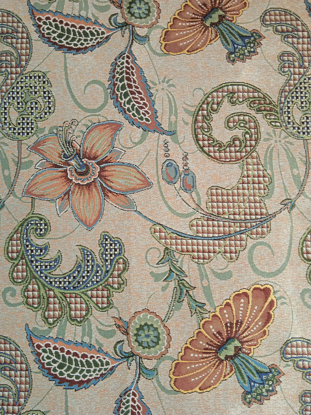 Покрывало гобеленовое Гибискус 2-спальный (180х200)