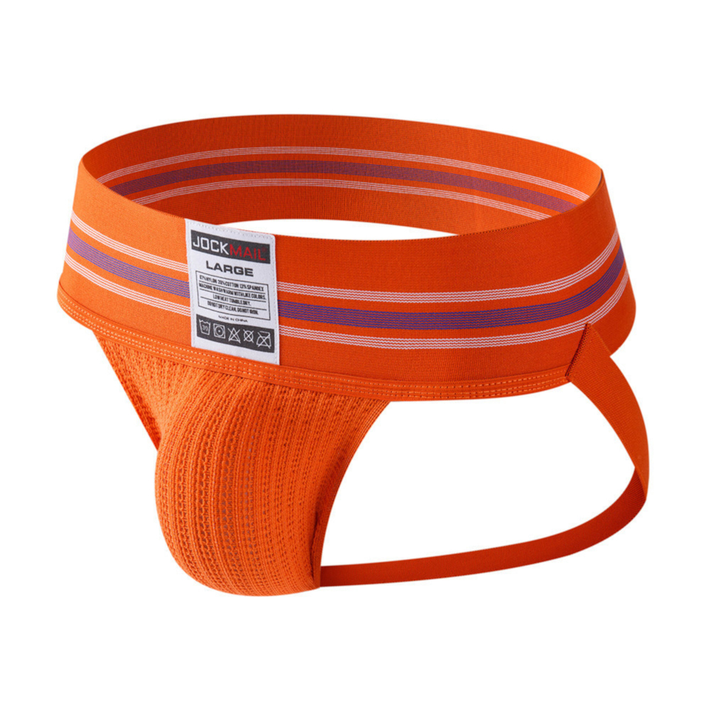 Мужские трусы джоки оранжевые JOCKMAIL JM4021-21