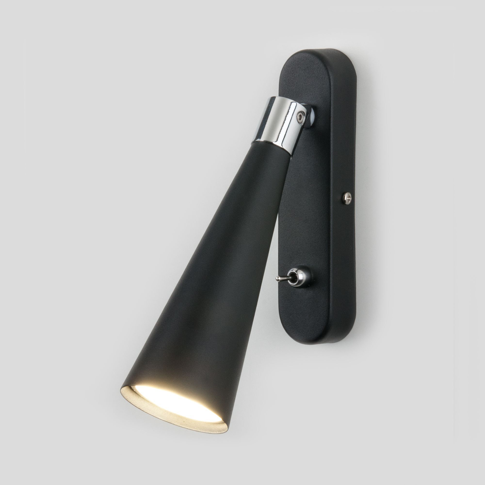 Настенный светильник Horn GU10 SW чёрный Horn GU10 SW чёрный (MRL 1010)