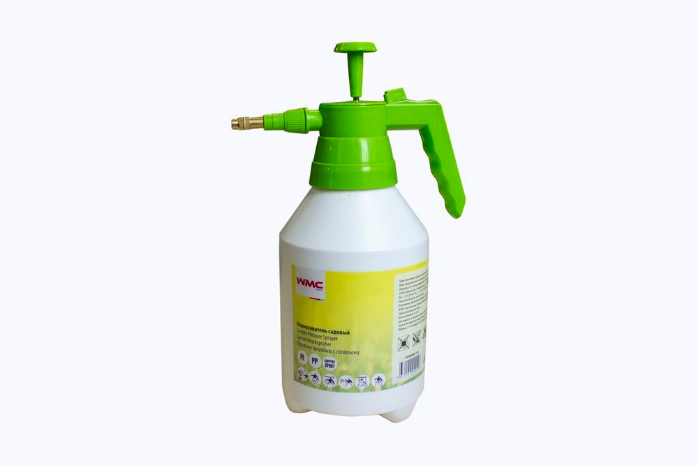 Опрыскиватель ручной пластиковый со шкалой заполнения, 1л WMC TOOLS WMC-TG7601001-1L
