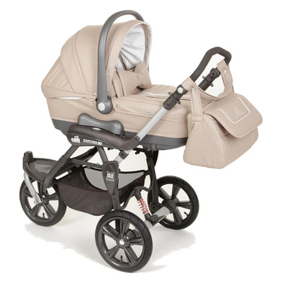 Детская коляска CAM Cortina Evolution X3 Tris 3 в 1 (бежевый)