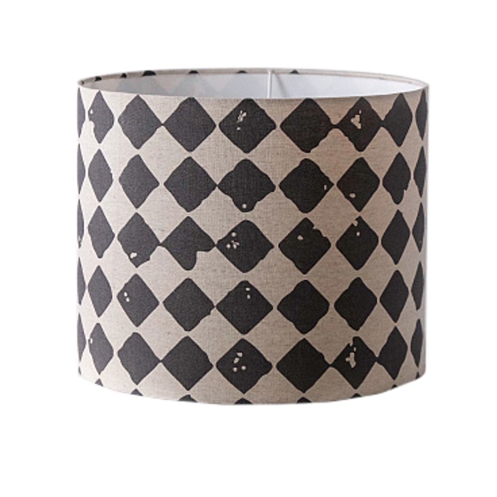 Абажур "Ромбы серые"