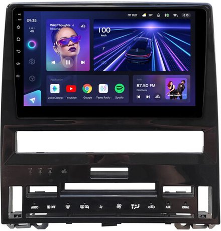 Магнитола для Toyota Avalon 5 2018-2022 (большая рамка) - Teyes CC3 монитор 10" QLED на Android 10, ТОП процессор, 4Гб+32Гб, CarPlay, 4G SIM-слот