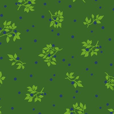 Лесная черника / мелкий узор