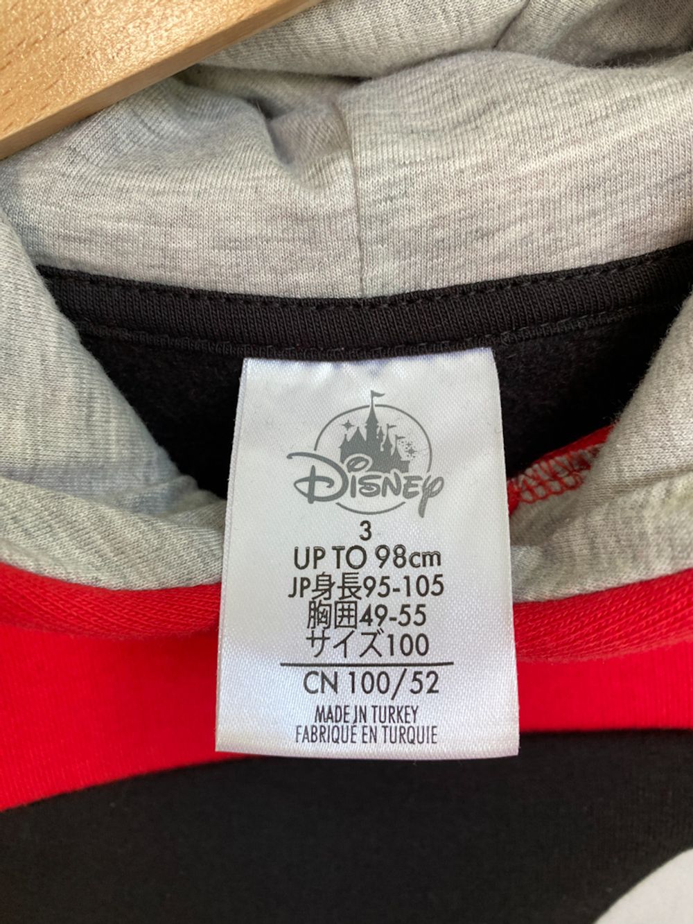 Новая хлопковая толстовка Disney, 98