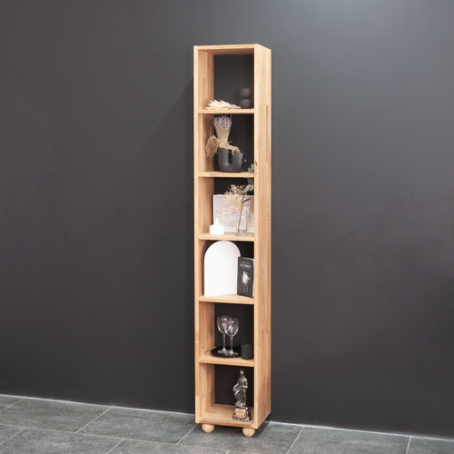 Стеллаж деревянный Эдгар 6 ниш стеллаж модульный из массива дуба на ножках