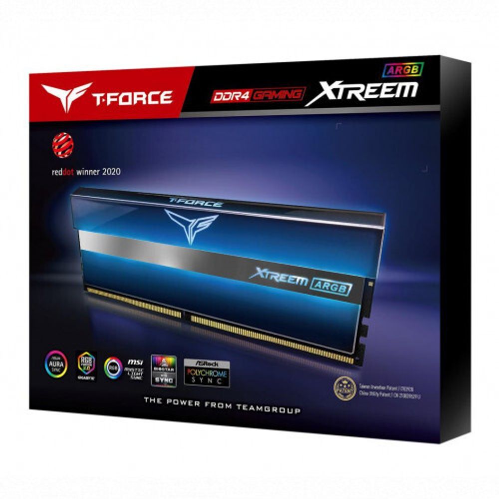 Оперативная память 16GB Kit (2x8GB) 5333MHz DDR4 Team Group XTREEM ARGB PC4-42700 CL-22 TF10D416G5333HC22ADC01