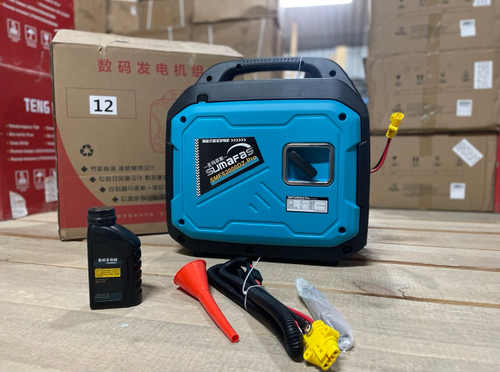 12V / Автономный бензиновый генератор 12 вольт, синий, Двигатель: 4-х тактный, SMFS2000DZ-Pro (Гарантия 14 дней), TG (1 шт.)