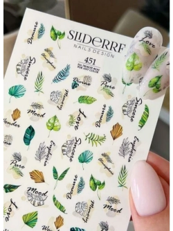 SliderRF Слайдеры наклейки для длинных ногтей 451