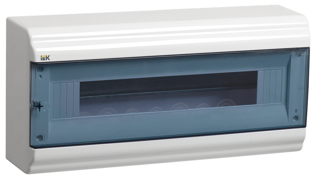 PRIME Корпус пластиковый ЩРН-П-18 модулей навесной белый IP41 IEK