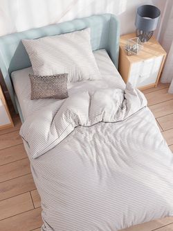 Постельное белье перкаль Сказка "Лутон" 1,5-сп Наволочка 70х70 см 1 шт Простынь 150x215 см Пододеяльник 145x215 см