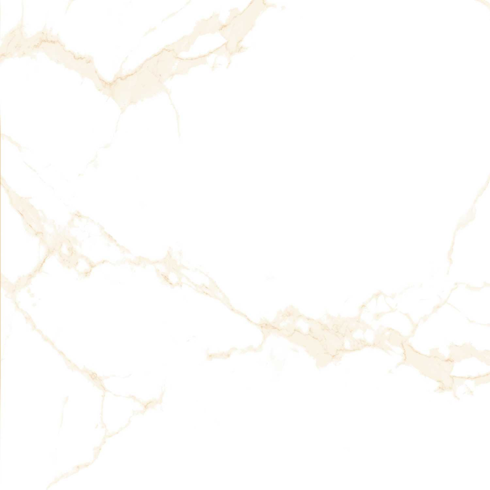 Керамогранит (600х600x8,8) Attica Statuario Beige Glossy (BELLEZA) 4шт/1,44м.кв.