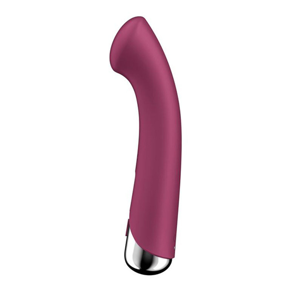 Сливовый вибратор для G-точки 17см Satisfyer Spinning G-Spot 1