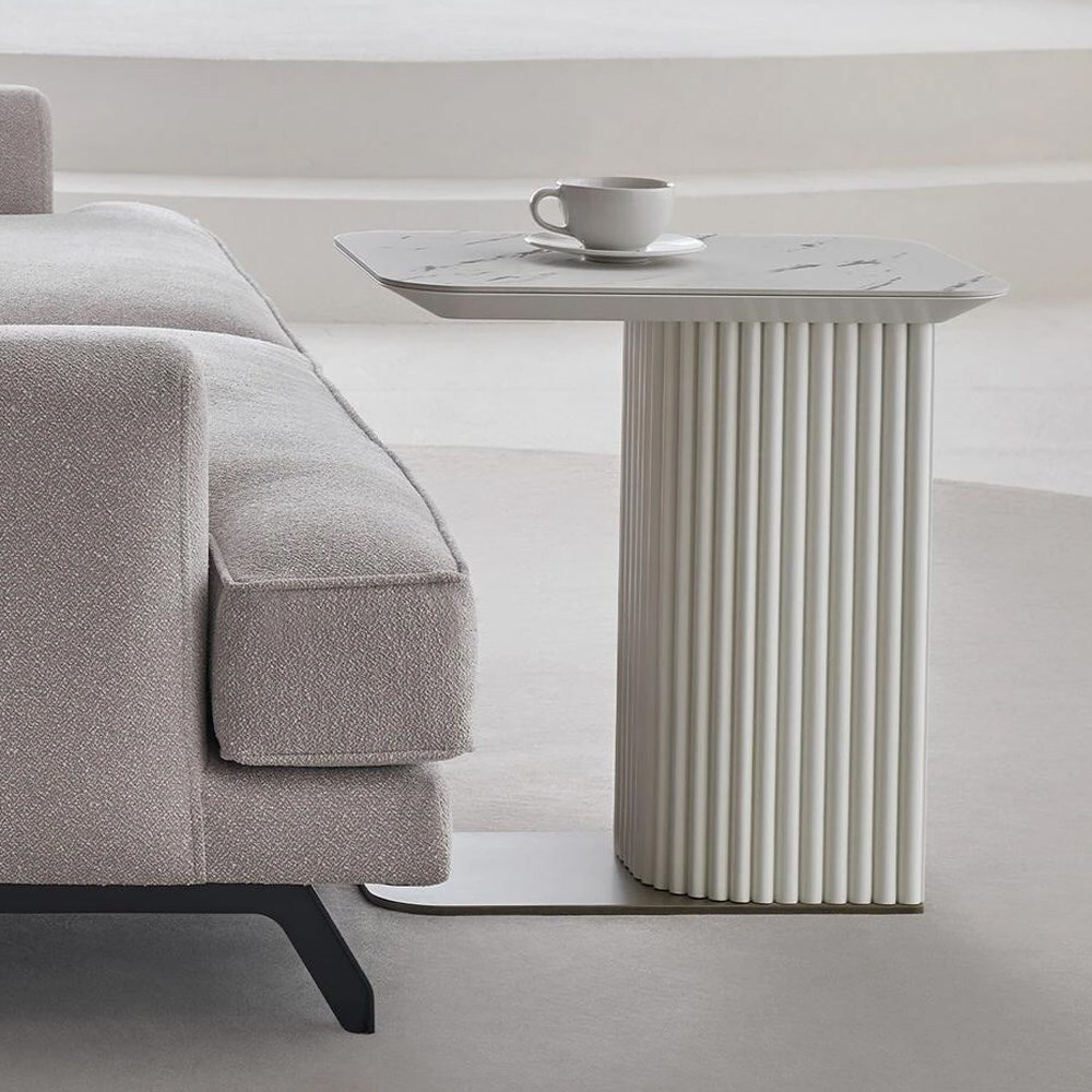 Приставной столик керамик ENZA HOME DALLAS EH68282