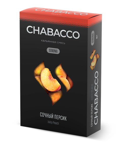 Chabacco Strong - Juicy Peach (50г)