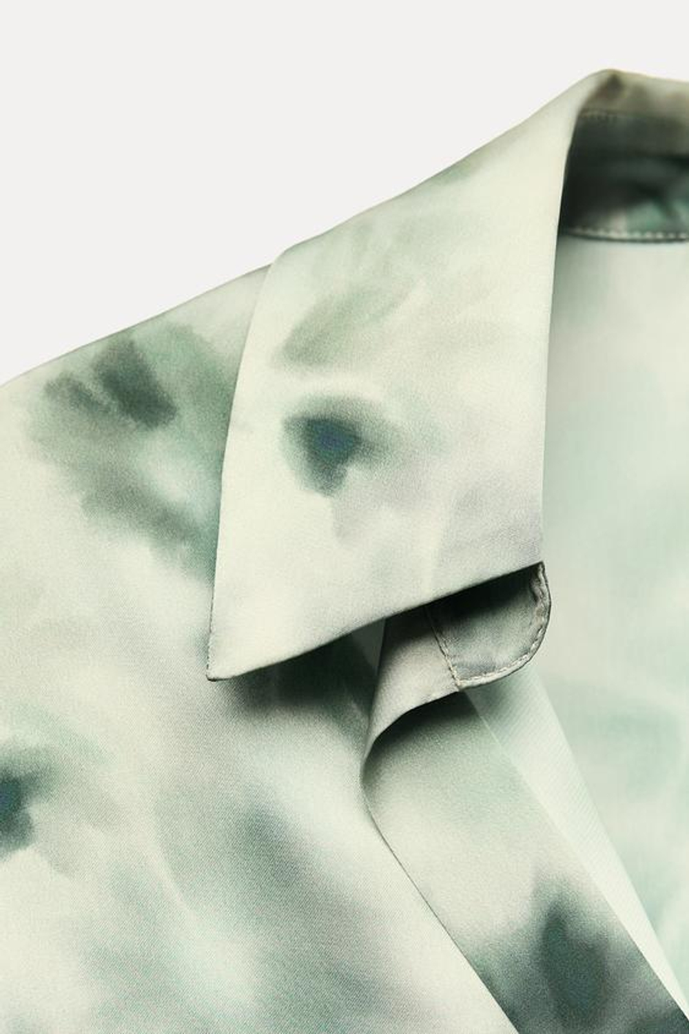 ZARA АТЛАСНАЯ РУБАШКА, РАЗНОЦВЕТНЫЙ