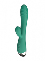 Вибратор кролик Eridan, цвет хвойный зеленый (SOLAR) (Цвет: хвойный зеленый)