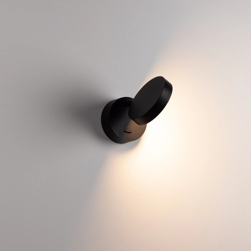 Светильник SP-MILADY-R90-6W Warm3000 (BK, 110 deg, 230V) (Arlight, IP20 Металл, 3 года) 048153