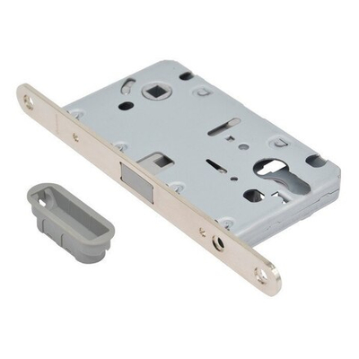 Замок с магнитной защелкой ARCHIE LM 5212 CL N под цилиндр хром