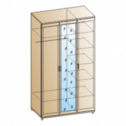 ШК-2801 Мелисса Шкаф