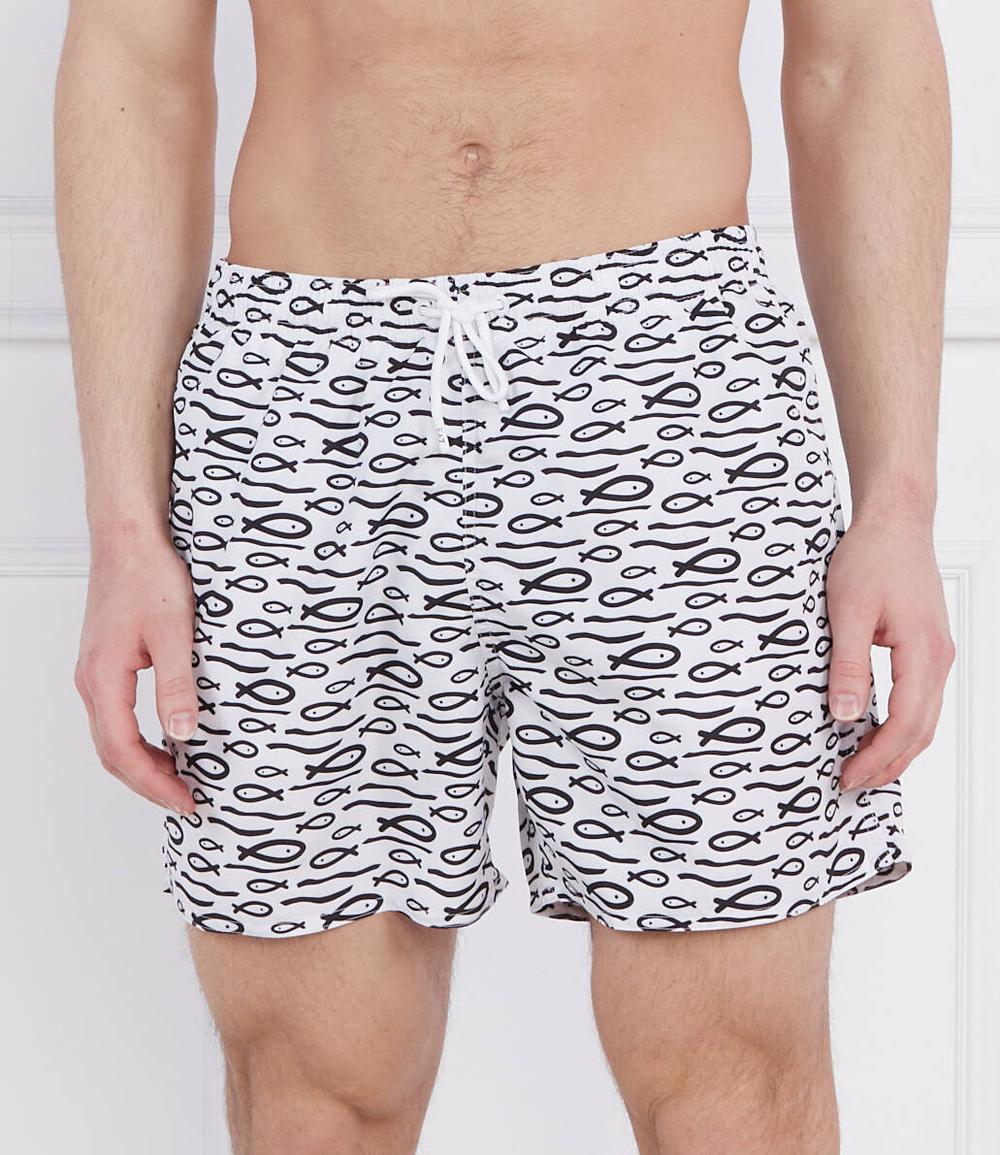 Шорты для плавания EA7 - белый(902000 3R745)