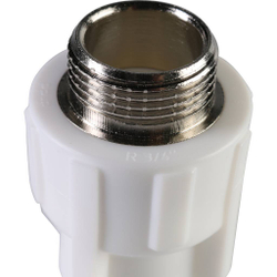 Муфта комбинированная наруж. резьба 20x3/4"