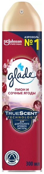 Glade освежитель воздуха Пион и сочные ягоды, 300 мл
