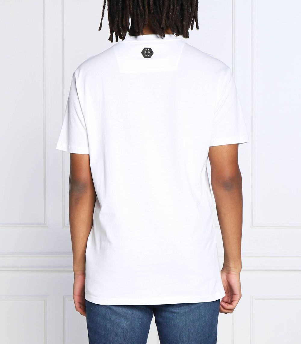 футболка Philipp Plein - белый(MTK5633 PJY002N)