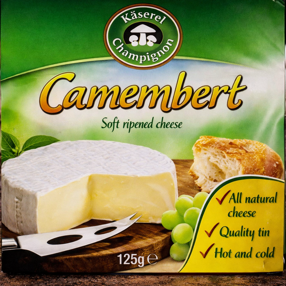 Сыр Камамбер Kaserei Champignon, 125 гр