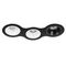 Комплект из светильников и рамки Lightstar Domino Round (214697+214606+214606+214607) D697060607