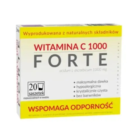 Uniphar Vitamin C 1000 Forte - 20 пакетиков